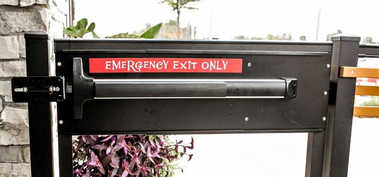emergency push bar installation in Lemon Grove