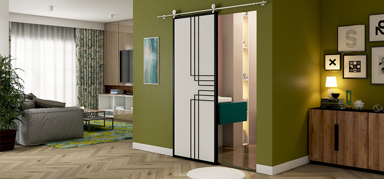 sliding bathroom door installation in Lemon Grove